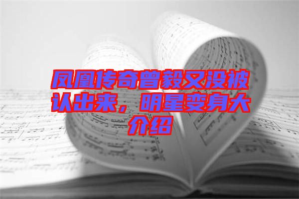鳳凰傳奇曾毅又沒(méi)被認(rèn)出來(lái)，明星變身大介紹
