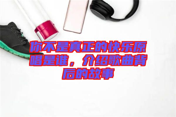 你不是真正的快樂原唱是誰，介紹歌曲背后的故事