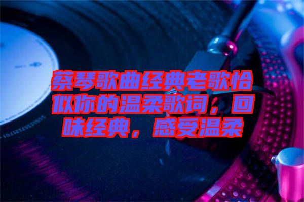 蔡琴歌曲經(jīng)典老歌恰似你的溫柔歌詞，回味經(jīng)典，感受溫柔