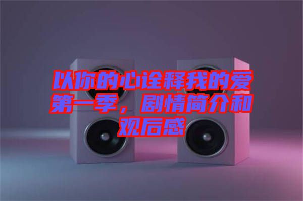 以你的心詮釋我的愛第一季，劇情簡介和觀后感