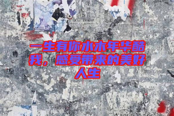 一生有你水木年華酷我，感受帶來的美好人生