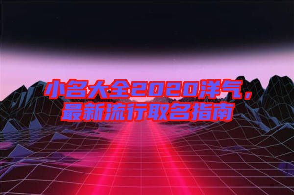 小名大全2020洋氣，最新流行取名指南