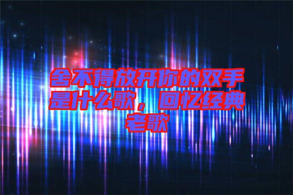舍不得放開你的雙手是什么歌，回憶經(jīng)典老歌