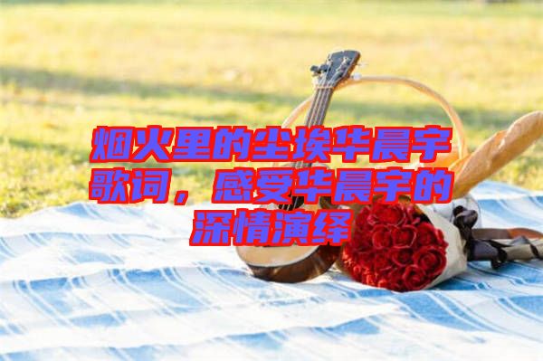 煙火里的塵埃華晨宇歌詞，感受華晨宇的深情演繹