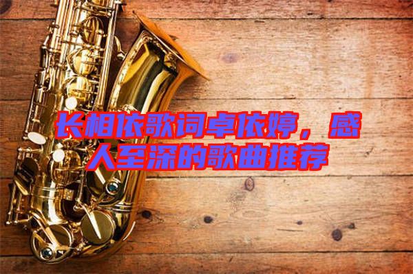 長(zhǎng)相依歌詞卓依婷，感人至深的歌曲推薦