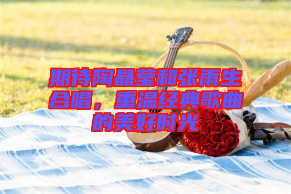 期待陶晶瑩和張雨生合唱，重溫經(jīng)典歌曲的美好時光