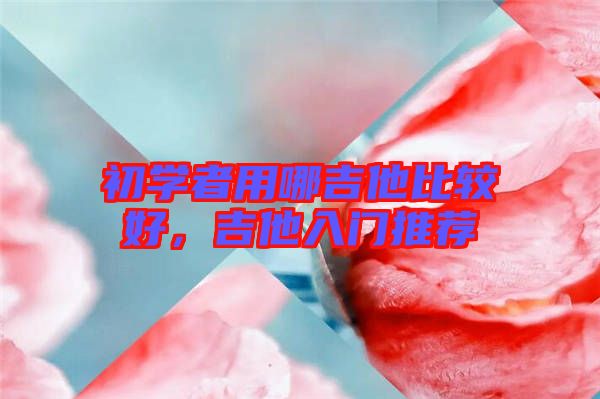 初學者用哪吉他比較好，吉他入門推薦