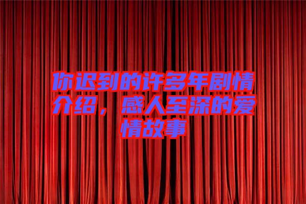 你遲到的許多年劇情介紹，感人至深的愛情故事