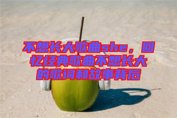 不想長大歌曲she，回憶經(jīng)典歌曲不想長大的歌詞和故事背后