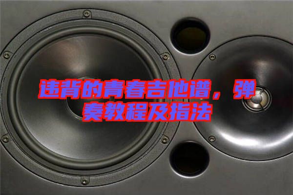 違背的青春吉他譜，彈奏教程及指法