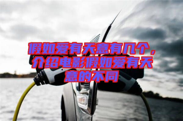 假如愛有天意有幾個(gè)，介紹電影假如愛有天意的不同