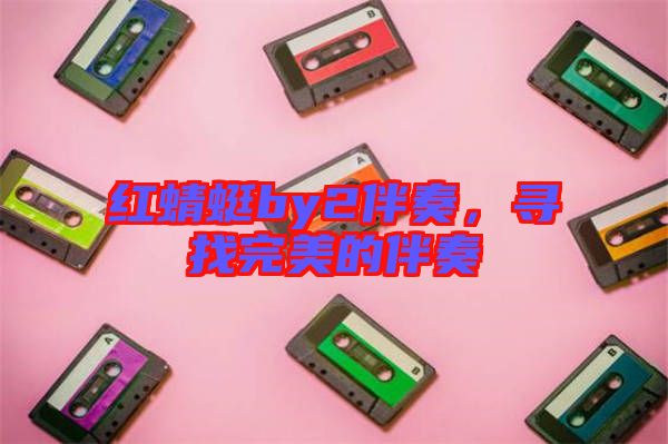紅蜻蜓by2伴奏，尋找完美的伴奏