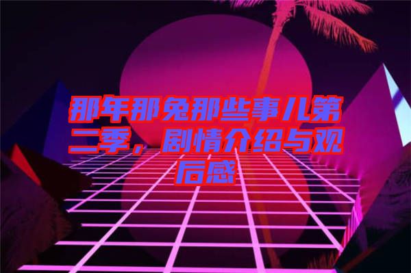 那年那兔那些事兒第二季，劇情介紹與觀后感