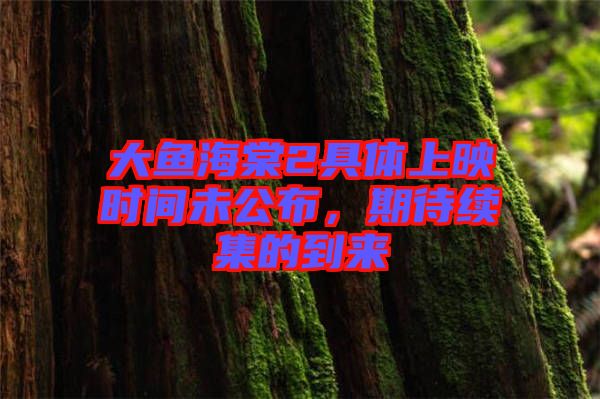 大魚海棠2具體上映時間未公布，期待續(xù)集的到來
