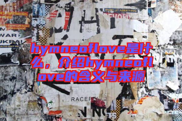 hymneoflove是什么，介紹hymneoflove的含義與來源