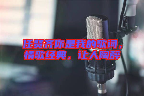 任賢齊你是我的歌詞，情歌經(jīng)典，讓人陶醉