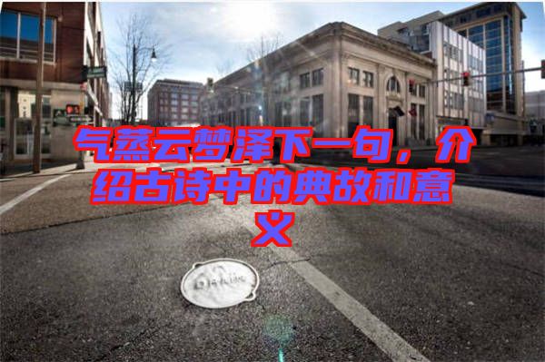 氣蒸云夢(mèng)澤下一句，介紹古詩中的典故和意義