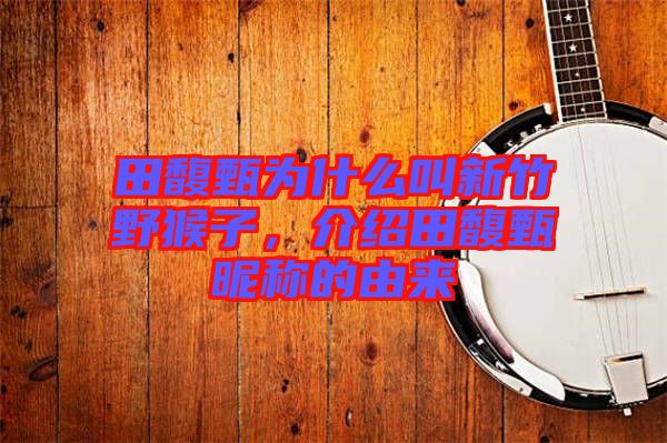 田馥甄為什么叫新竹野猴子，介紹田馥甄昵稱的由來
