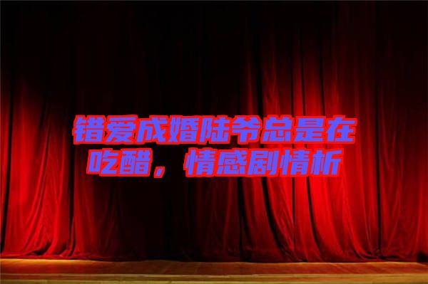 錯愛成婚陸爺總是在吃醋，情感劇情析