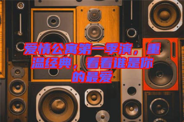 愛情公寓第一季演，重溫經(jīng)典，看看誰是你的最愛