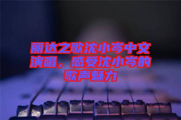 麗達(dá)之歌沈小岑中文演唱，感受沈小岑的歌聲魅力