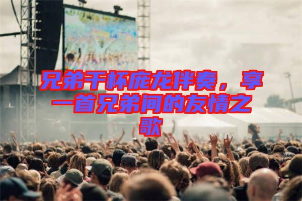 兄弟干杯龐龍伴奏，享一首兄弟間的友情之歌
