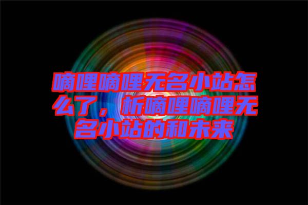 嘀哩嘀哩無名小站怎么了，析嘀哩嘀哩無名小站的和未來
