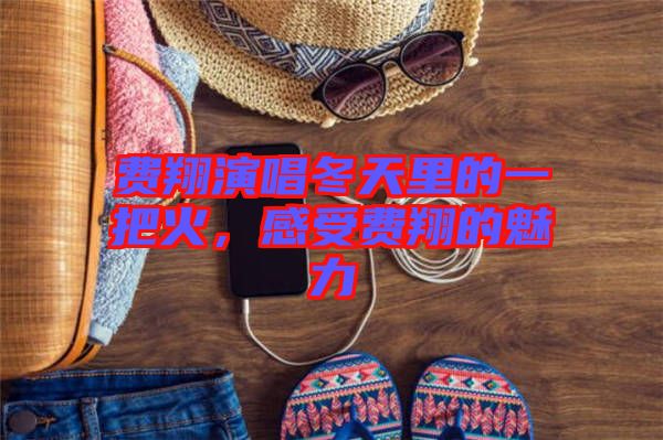 費(fèi)翔演唱冬天里的一把火，感受費(fèi)翔的魅力