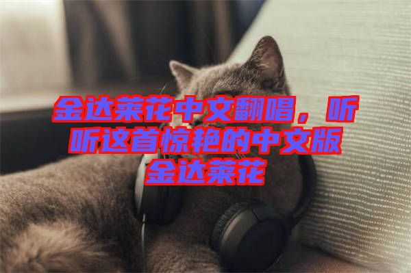 金達萊花中文翻唱，聽聽這首驚艷的中文版金達萊花