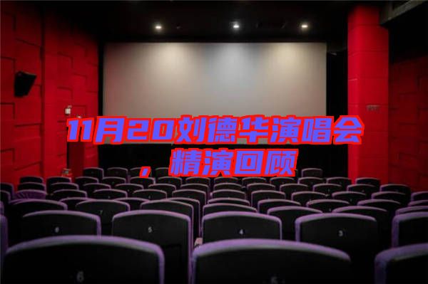 11月20劉德華演唱會(huì)，精演回顧