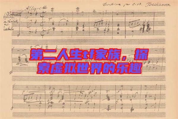 第二人生tf家族，探索虛擬世界的樂(lè)趣