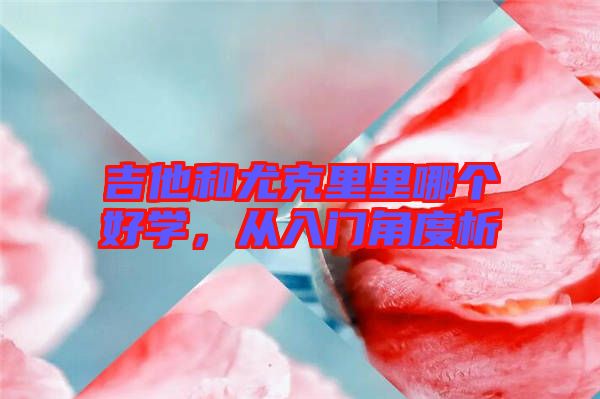 吉他和尤克里里哪個好學(xué)，從入門角度析
