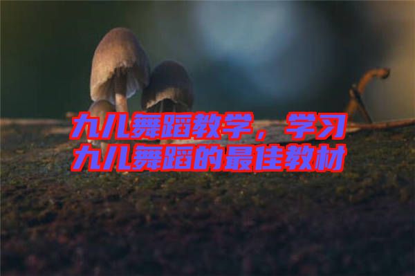 九兒舞蹈教學(xué)，學(xué)習(xí)九兒舞蹈的最佳教材