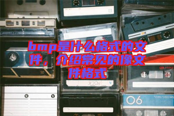 bmp是什么格式的文件，介紹常見的像文件格式