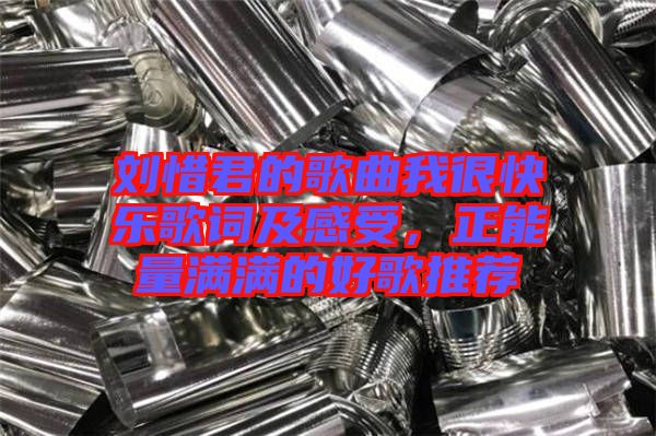 劉惜君的歌曲我很快樂歌詞及感受，正能量滿滿的好歌推薦