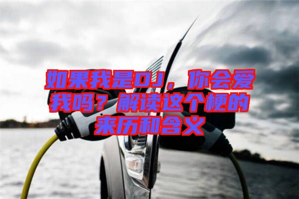 如果我是DJ，你會(huì)愛(ài)我嗎？解讀這個(gè)梗的來(lái)歷和含義
