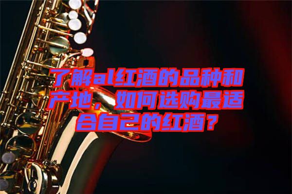 了解al紅酒的品種和產(chǎn)地，如何選購最適合自己的紅酒？