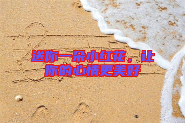 送你一朵小紅花，讓你的心情更美好