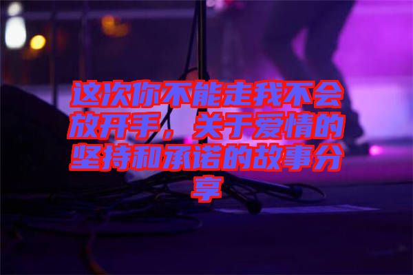 這次你不能走我不會放開手，關(guān)于愛情的堅持和承諾的故事分享