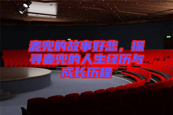 麥兜的故事好悲，探尋麥兜的人生經歷與成長歷程