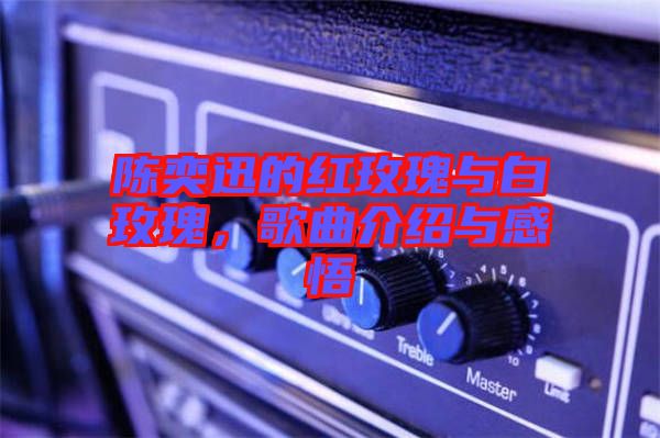 陳奕迅的紅玫瑰與白玫瑰，歌曲介紹與感悟
